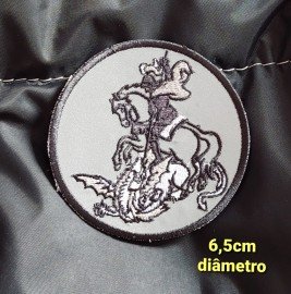 BORDADO PATCH  REFLETIVO S�O JORGE