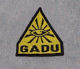 BORDADO PATCH MA��NICO GADU  AMARELO  (OLHO DA PROVID�NCIA)